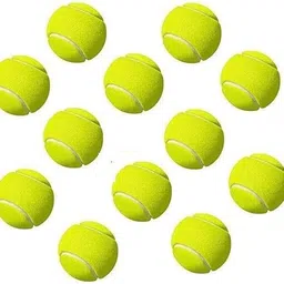gamers hub TOP STAR YELLOW TENNIS BALL WOOLEAN (PACK OF 12) Tennis Ball-picture-24
