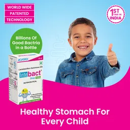 dr. morepen INTEBACT PROBIOTIC DROPS 10BN CFU | Supplement for Gut Health - 10 ml Unflavoured Drink image 3