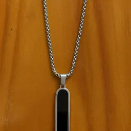 sylish neck chain for men wit pendat Stainless Steel Chain-image-15