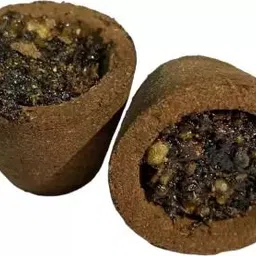 z top 48 Cups Original Cow Dung Loban Dhoop Cups With Chandan Touch Cup Sandal Dhoop Sandal Dhoop image 2