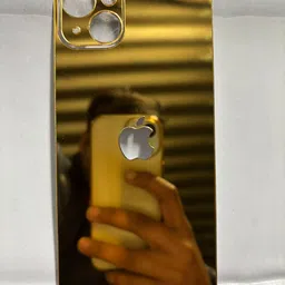 TWUAOP I PHONE 14 MIRROR BACK PANNEL ACRYLIC SHEET APPLE Mobile Skin image 5