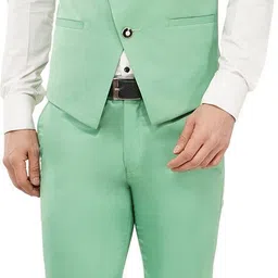 pukhtoon Men waistcoat pant set Self Design Suit-picture-11