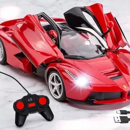 snm97 Rechargeable Farrari Style Remote Control Car With Opening Doors_RAC-A04 image 1