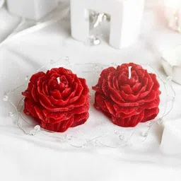 peony flower big Candle-image-3