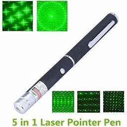 Naridream Green Multipurpose Laser Pointer Pen Beam with Stylish Disco Light J3 image 1