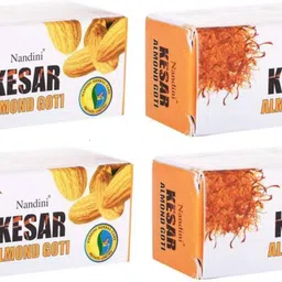 nandini kesar almond goti fairness facial 25 g * 4 (Pack of 4)-picture-19