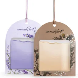 aromahpure Gel Wink Hanging Lavender, Musk Car Perfume Easy to Use 30 Days gel based air Car Freshener Diffuser image 1