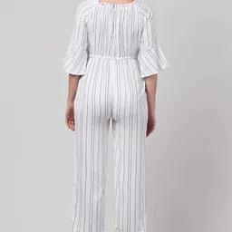 j r fashion Striped Women Jumpsuit image 2