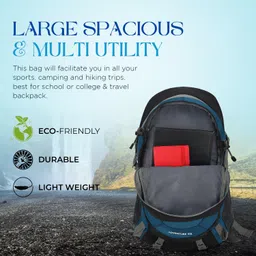 firstly Adventure Travel Laptop Waterproof Bag Rucksack- 55 L image 5