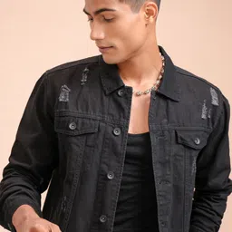 Men Solid Jacket-image-45