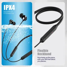 nexx arham WIRLESS BLUETOOTH Z2 BULLET WITH GOOD SOUND QUALITY 48+ HOUR WITH FAST CHARGING Bluetooth Headset image 5