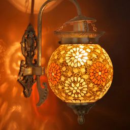 fos lighting Gold Metal Wall Sconces-picture-5