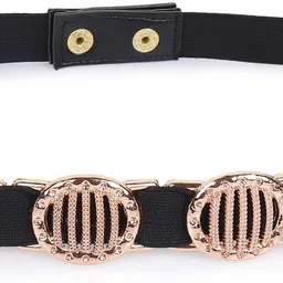 urban alfami Women Black Canvas Belt-picture-28