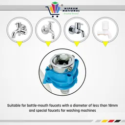 nipram national IFB Front Load Washing Machine Intlet Hose Pipe (2 Meter) Washing Machine Inlet Hose image 5