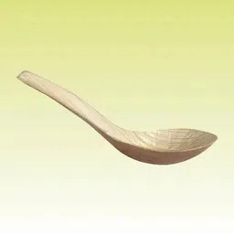 prakritii cultivating green Prakritii Disposable Areca Soup Spoon | Eco-Friendly Wooden Spoon | Pack of 25 | Disposable Wooden Soup Spoon, Sugar Spoon, Serving Spoon Set image 1