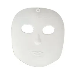 cocovey Blue- White-Golden Metal 15.74 Inch Elegance Duo Wall Mask image 4