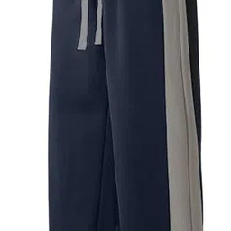 mack jonney Men Colorblock Grey Track Pants-picture-12