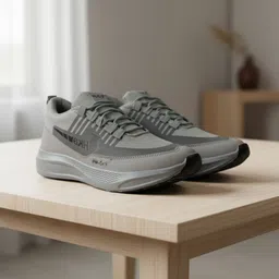 hikbi Athleisure Shoes for Men | Cushioning Technology Walking Shoes Sneakers For Men image 3