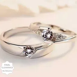 ruhi Sterling Silver Alexandrite Sterling Silver Plated Ring Set-picture-12