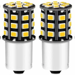 360 Cross pin Reflecting LED Indicator Bulbs, Indicator Light for Bikes and Cars Brake Light Car LED (12 V, 12 W)-image-16