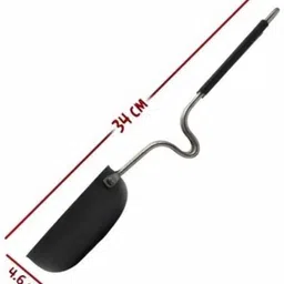 my store Premium Pure Iron Tadka Pan – Durable and Eco-Friendly Cookware Tadka Pan 12 cm diameter 0.5 L capacity image 2