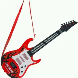 mahi zone Guitar Rockband, Battery Operated Music and Lights Rock Band Guitar_A24M-picture-11