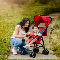 luvlap Tutti Frutti Stroller/Buggy, Compact & Travel Friendly,for Baby/Kids,6-36 Month Stroller image 2