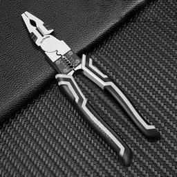 vattu 7 in 1 Wire Stripping Tool Wire Cutter With Gripping, Wrench, Crimping Hand Tool Lineman Plier image 1