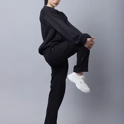 mack jonney Solid Women Track Suit image 4