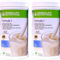 herbalife Formula 1 Nutritional Shake Mix Kulfi Flavor Combo Weight Loss Nutritional Shake Kulfi Drink image 1