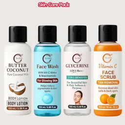 slukrl Complete Face Care Combo Kit for Hydrated, Radiant and Smooth Skin Everyday Pack image 1