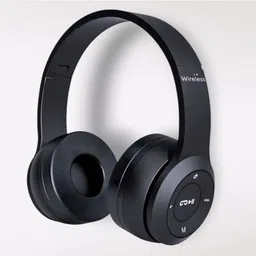 tws On-the-Move Headphones with Mic & SD Card, Extra Battery Life_CF Bluetooth & Wired Headset image 1