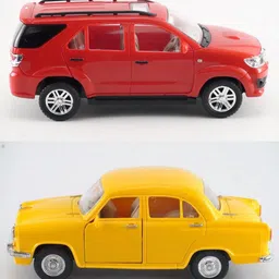 viaan world Combo Pack Of PULL SUV Toy for Kids image 3