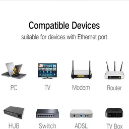 GoodsBazaar 100pcs RJ45 Connectors Modular 8 Pin Network Cable Plugs RJ-45 Adapter Crimps Network Interface Card image 4