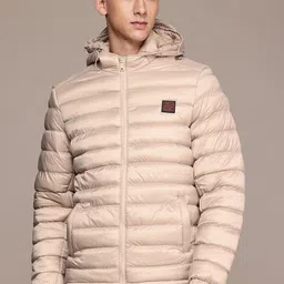 french connection Men Solid Puffer Jacket image 3