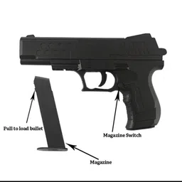 rajni Diwali sale dhamaka toy mouser gun with 60 plus bullets Guns & Darts image 3