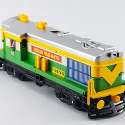 play haven Model of Indian Railway's Diesel Locomotive Engine-Kidsshub (200*57*70) mm Green image 2