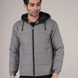 vzoxot Men Solid Bomber Jacket-picture-18