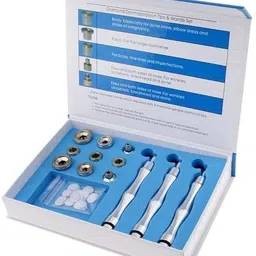 Aravli 9 Tips 3 Wands Cotton Filters Diamond Microdermabrasion Dermabrasion Machine 9 Tips 3 Wands Cotton Filters Diamond Microdermabrasion Dermabrasion Machine Massager image 2