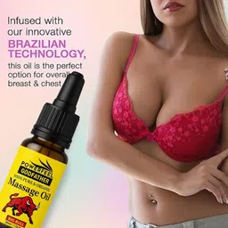 powerfeel Breast Massage Oil for Women help in skin toning oil Natural oil all Ingredients-picture-12