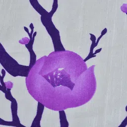 ville style 152 cm (5 ft) Polyester Room Darkening Window Curtain (Pack Of 3) image 3