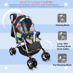 evohome baby pram/Stroller,easy fold ,for new born baby/kids,0-3 years. Twin Strollers & Prams image 5