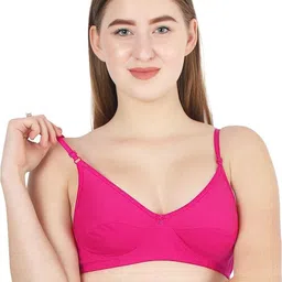 oxbeery Pack of 6 Women Full Coverage Non Padded Bra image 5