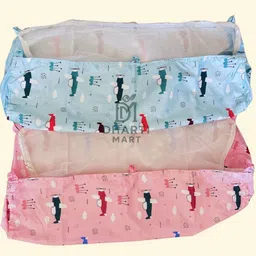 dharti mart Hanging Cradle with Mosquito Net| Cotton Baby Swing Jhula for Newborns Pack of 2-picture-18