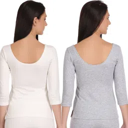 Selfcare New Combination Of Colours Women Top Thermal image 3