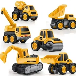 dezicon JCB Toy Loader-Set of 6 Vehicle Toy-DZE65-picture-26