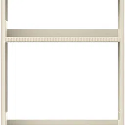 kreps Bathroom And Kitchen Storage Shelves Rack With Drawers, Hooks And Towel Rack Plastic Wall Shelf image 1