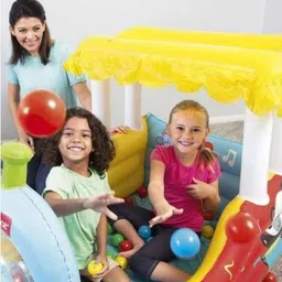 intelligent Inflatable (IND*92)Train paddling pool Ball Pit Multicolor. Inflatable Ball Pits-picture-34