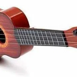dikuji enterprise 4 string decor guitar children's musical instrument educational toy small guitar for beginners kids child - 23inch-Brown image 2
