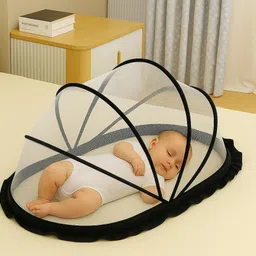 ya enterprise S crib white and black HDPE - High Density Poly Ethylene Washable Kids Mosquito Net-picture-12